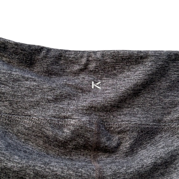 KORAL Forge Leggings SMALL  Gray Black Trim Athleisure DarkAcademia Goth Witchy - Picture 11 of 11